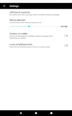 Java Runtime Environment android App screenshot 2